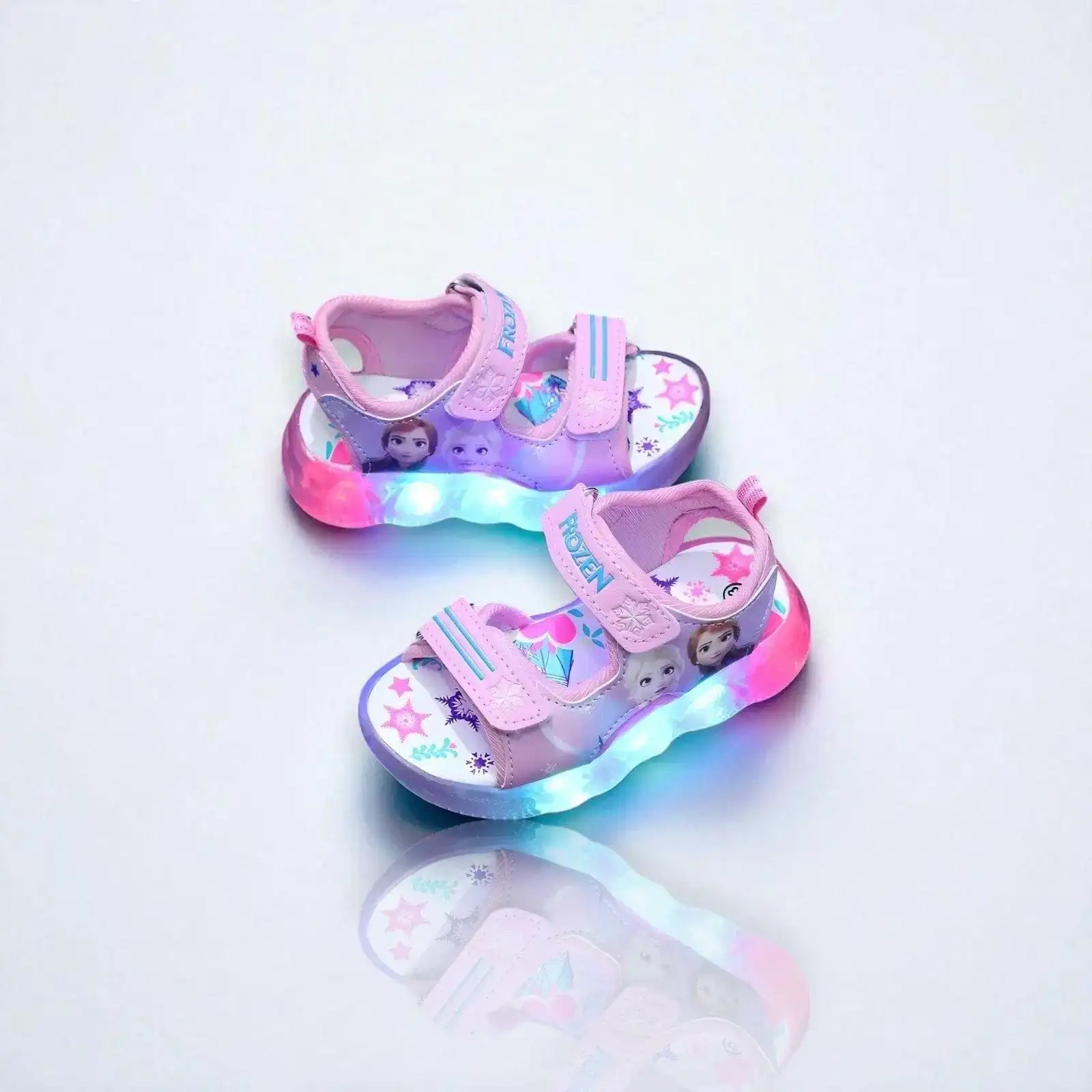 Sandales lumineuses La Reine des Neiges