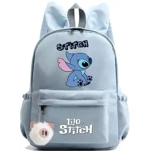 Cute Disney Lilo Stitch Backpack for Girl Boy Student Teenager - DayShop