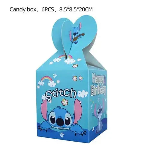 Lilo & Stitch Party Supplies Cup Plates Tablecloth Balloons Cake - DayShop