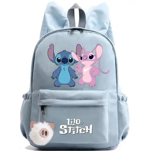 Cute Disney Lilo Stitch Backpack for Girl Boy Student Teenager - DayShop