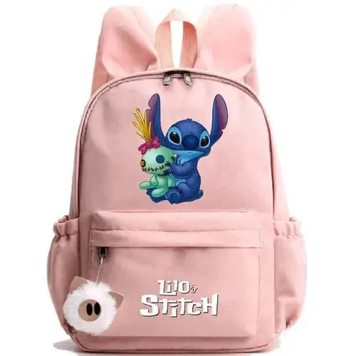 Cute Disney Lilo Stitch Backpack for Girl Boy Student Teenager - DayShop
