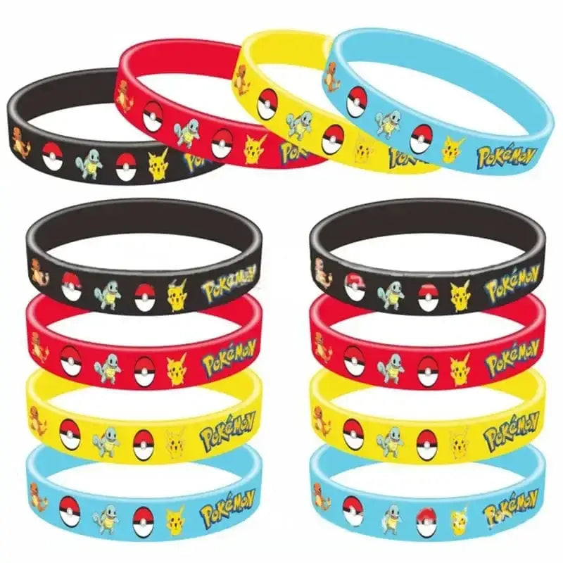 Pokemon Bracelet Children Cartoon 12pcs - DayShop