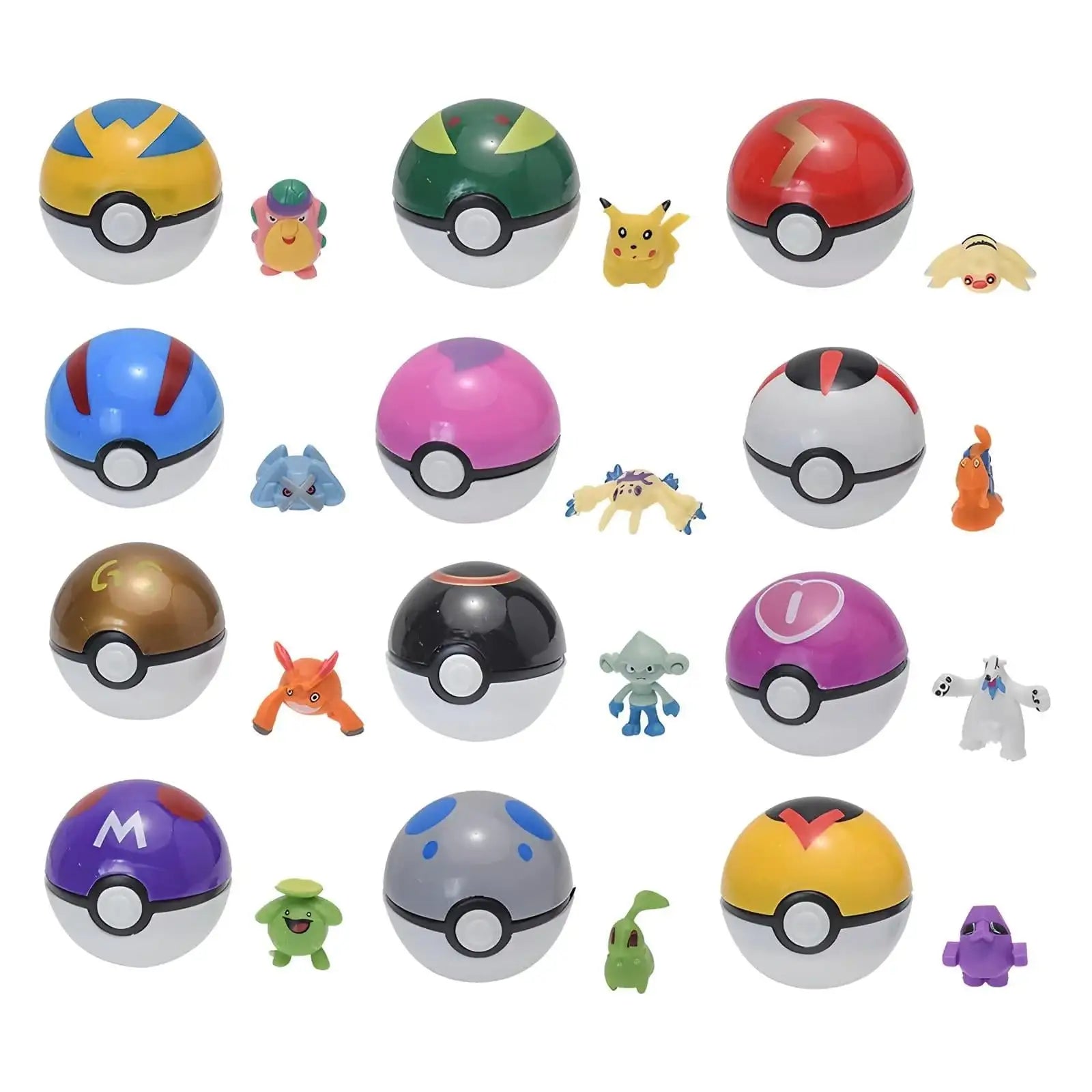 Lot de PokéBall (12pcs)