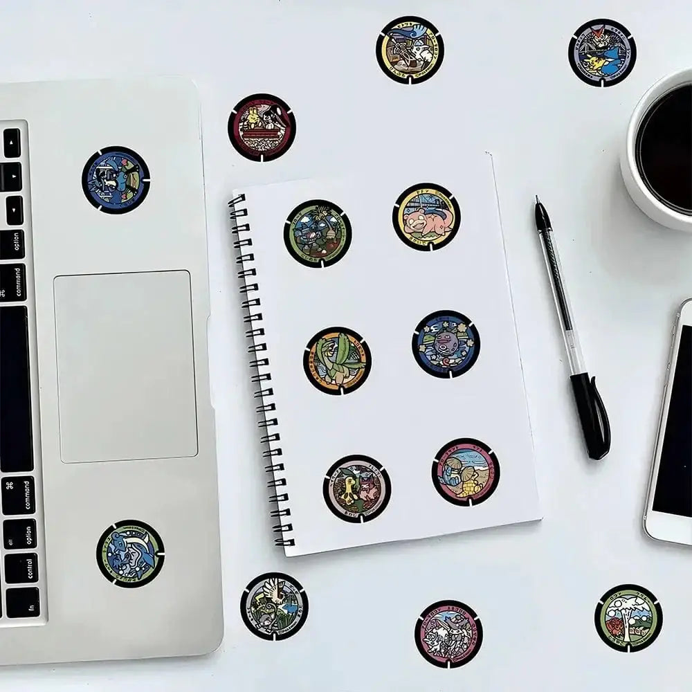 Pokemon StickersCartoon Decals 108pcs - DayShop