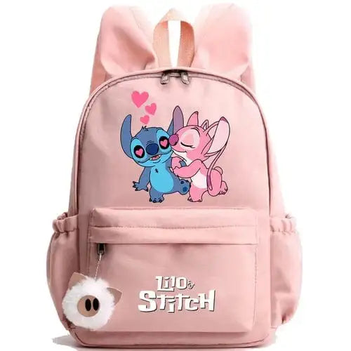 Cute Disney Lilo Stitch Backpack for Girl Boy Student Teenager - DayShop