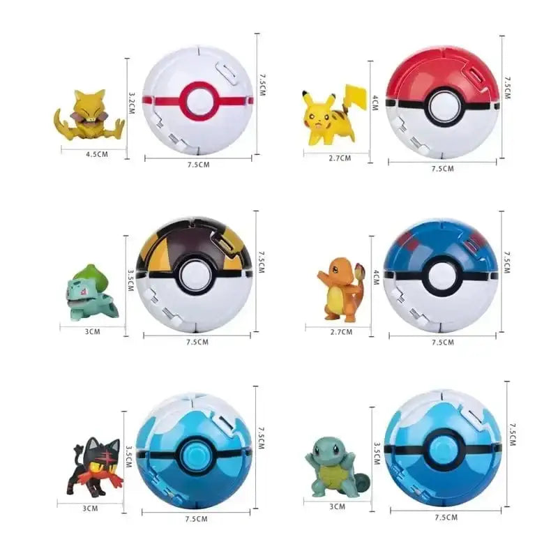 Pokeball Figurine Elf Ball - DayShop