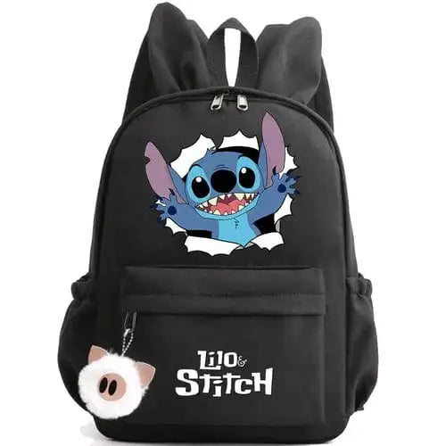 Cute Disney Lilo Stitch Backpack for Girl Boy Student Teenager - DayShop