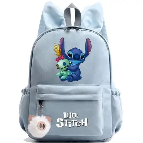 Cute Disney Lilo Stitch Backpack for Girl Boy Student Teenager - DayShop