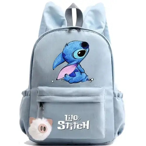 Cute Disney Lilo Stitch Backpack for Girl Boy Student Teenager - DayShop