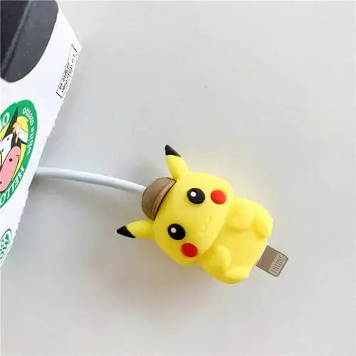 Pokemon Pikachu Doll Data Cable Protective Cover Protective - DayShop