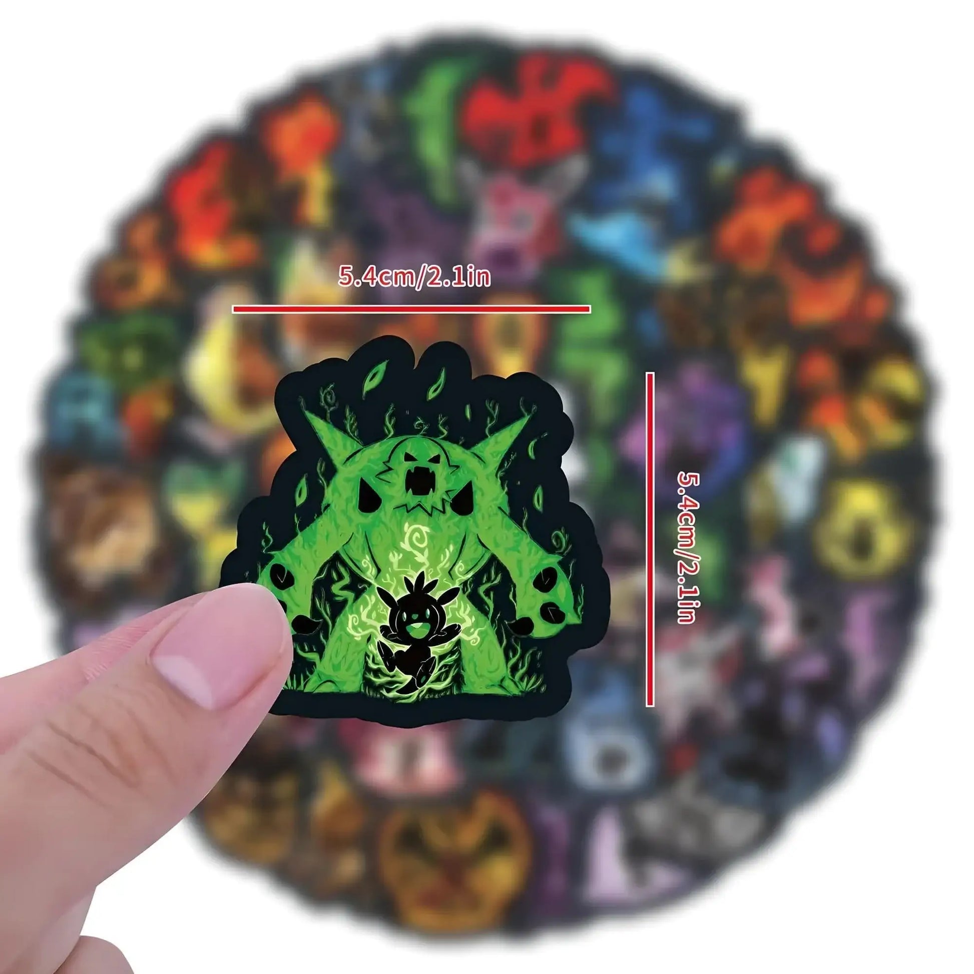 Lot d'autocollant Pokemon (50-63pcs)