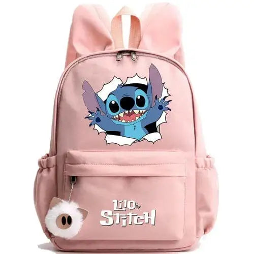 Cute Disney Lilo Stitch Backpack for Girl Boy Student Teenager - DayShop