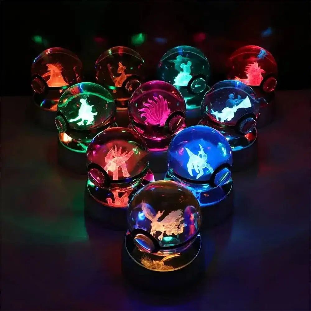 Pokemon Crystal Ball Pikachu Gengar - DayShop