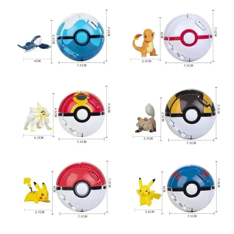 Pokeball Figurine Elf Ball - DayShop