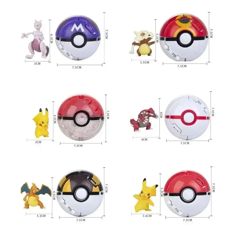 Pokeball Figurine Elf Ball - DayShop