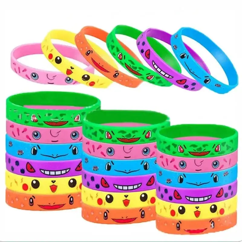 Pokemon Bracelet Children Cartoon 12pcs - DayShop