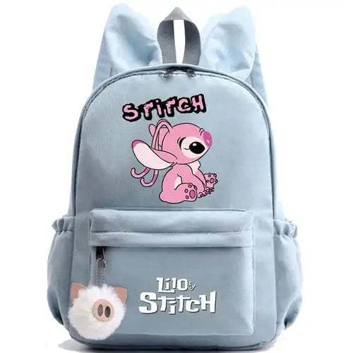 Cute Disney Lilo Stitch Backpack for Girl Boy Student Teenager - DayShop