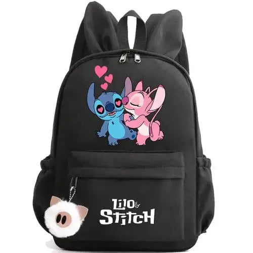 Cute Disney Lilo Stitch Backpack for Girl Boy Student Teenager - DayShop
