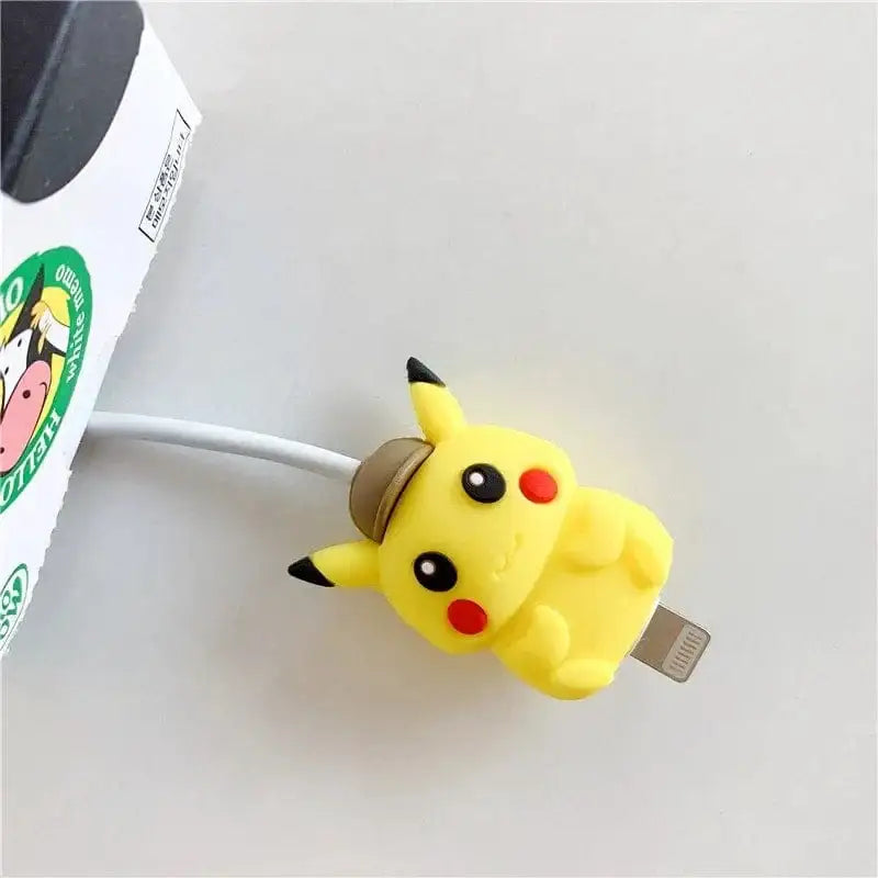 Pokemon Pikachu Doll Data Cable Protective Cover Protective - DayShop
