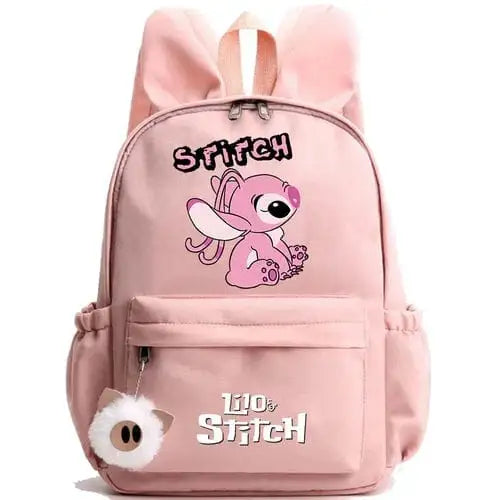Cute Disney Lilo Stitch Backpack for Girl Boy Student Teenager - DayShop
