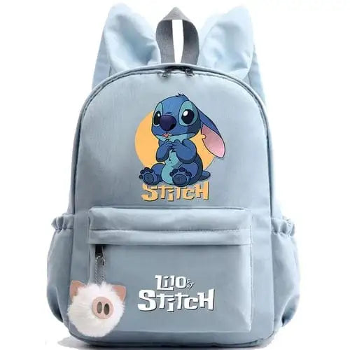 Cute Disney Lilo Stitch Backpack for Girl Boy Student Teenager - DayShop