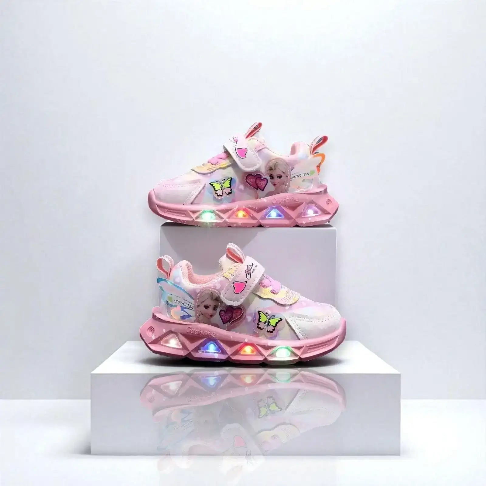 Baskets lumineuse La Reine des Neiges