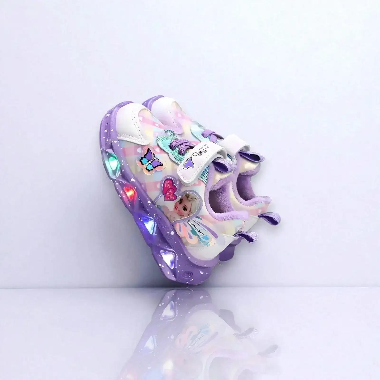 Baskets lumineuse La Reine des Neiges