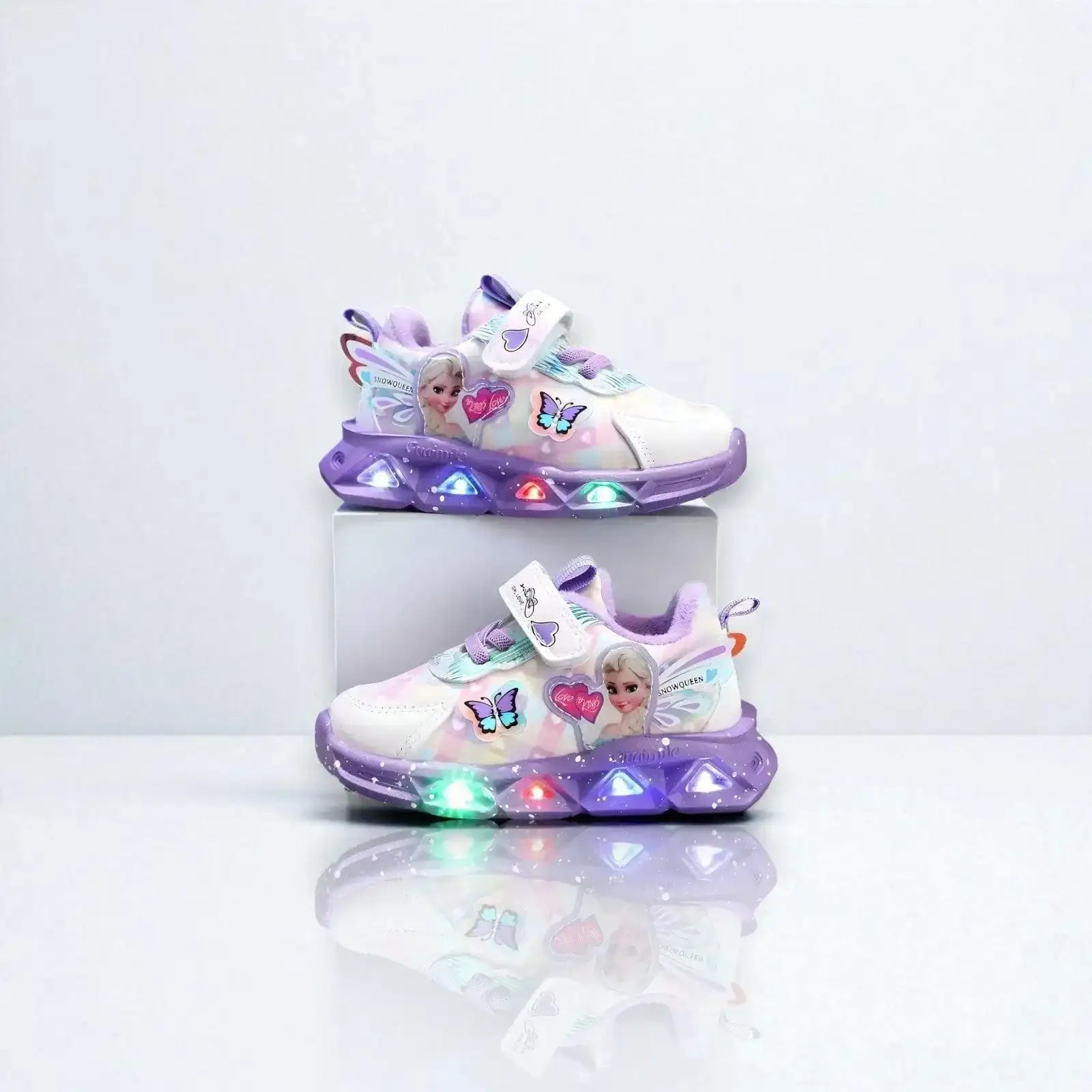 Baskets lumineuse La Reine des Neiges