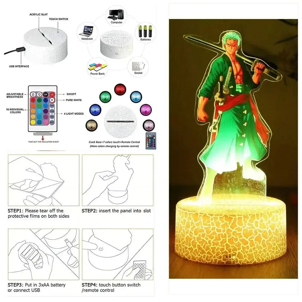 Lampe 3D - DayShop