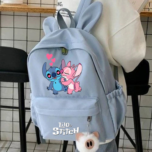 Cute Disney Lilo Stitch Backpack for Girl Boy Student Teenager - DayShop