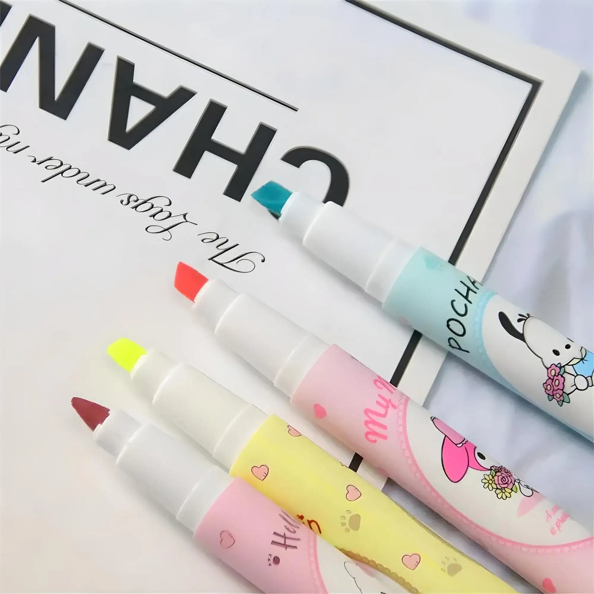 Lot de Surligneurs Hello Kitty (x6) - DayShop